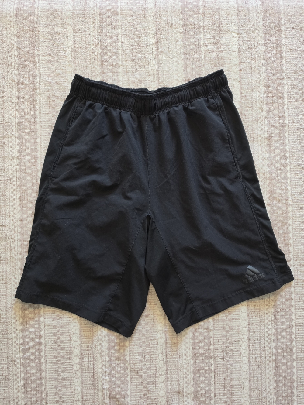 Adidas ClimaLite Black Athletic Workout Men's Shorts - Size Medium